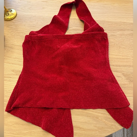 With Jean Rose Top Red - Picture 6 of 7